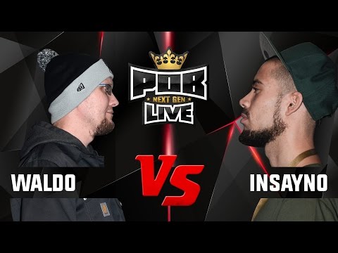 Waldo vs Insayno - Punchoutbattles Live