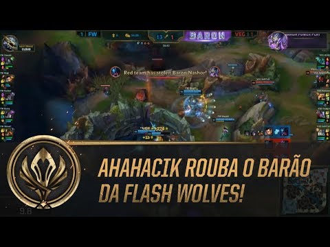 MSI 2019: AHaHaCiK rouba o Barão da Flash Wolves!