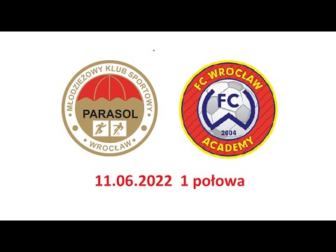 Parasol Wrocław - FC Wrocław Academy  1 połowa