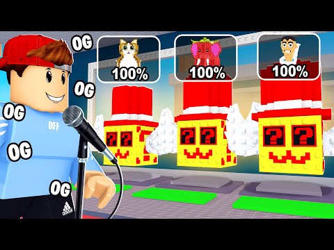 Alles was ich SAGE kommt aus LUCKY BLÖCKEN in Steal a Brainrot!