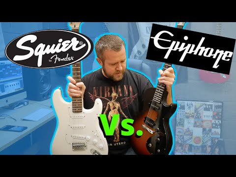 Cheapest EPIPHONE Vs Cheapest SQUIER
