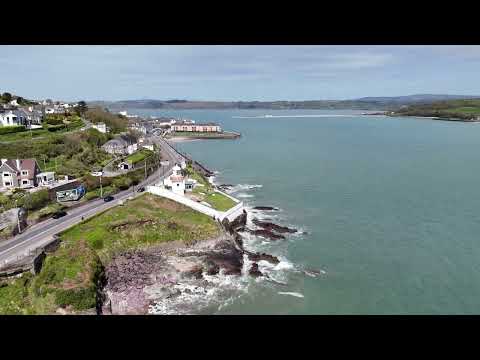 Youghal lighthouse and seafront 