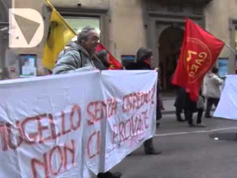 corteo contro la riforma della sanità - immagini