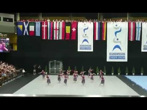 Milleniumdancers Jazz @ ECU European Cheerleading Championship 2016, Vienna Austria