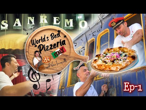 AS MELHORES PIZZERIAS DO MUNDO Com Vito Iacopelli - Itália - Ep.1 San Remo
