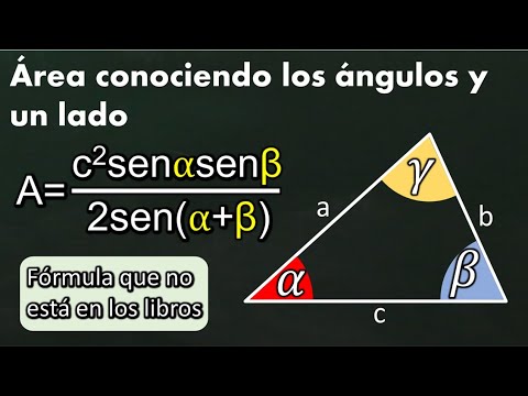 Área de un triángulo. La fórmula que nadie conoce