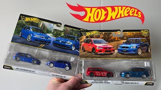 WOW, THAT VW R32! Let's have a look. Hot Wheels 2 Pack Volkswagen, Mitsubishi, Subaru. 