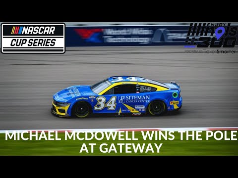 Michael McDowell Wins The Pole At Gateway