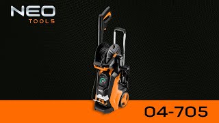 Neo tools tlaková umývačka 04-705, 2000W, 150bar, 6l/min.