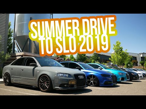 Summer Drive to SLO 2019 with NorCal & SoCal Audi Club
