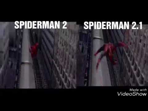 Comparación de spiderman 2 y spiderman 2.1 (LEE LA DESCIPCION)