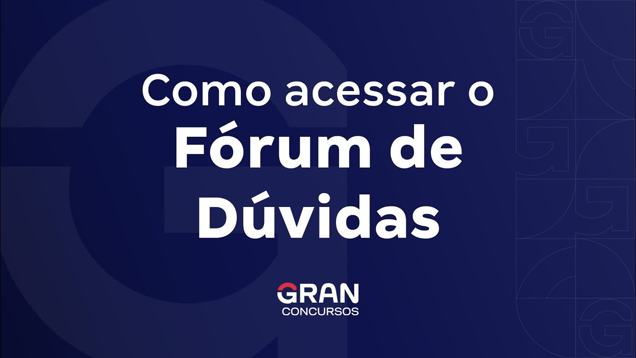 Gran Tutorial | Como acessar e tirar dúvidas no Fórum do Gran