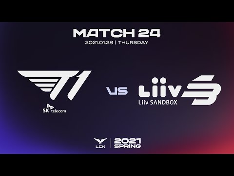 T1 vs. LSB | Match24 H/L 01.28 | 2021 LCK Spring Split