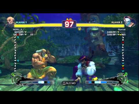 HERU_X (Gouken) Vs Gurcat (Vega) SSF4 AE Ranked Matches - PSN