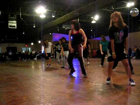Dancing at Level Up-Houston, TX