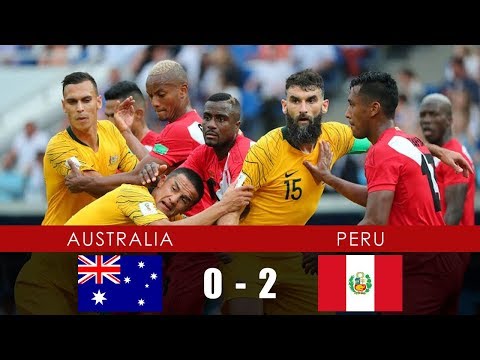 AUSTRALIA vs PERU 0-2 - All Goals & Extended Highlights - 26th June 2018