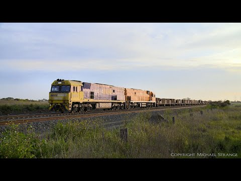 3PM4 Pacific National Steel Wagons & Containers - PoathTV Australian Trains & Railways