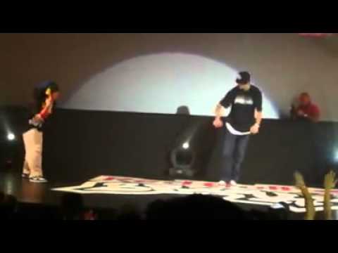 Bboy Frostyle Vs Bboy Vanquish (UAE Red Bull Breakings 2011)