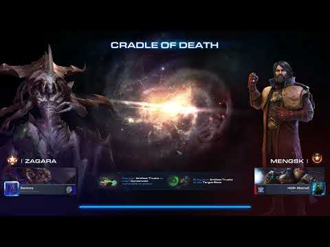 StarCraft 2 Co-Op Zagara Brutal with Bonus Crandle of Death in 17 min!