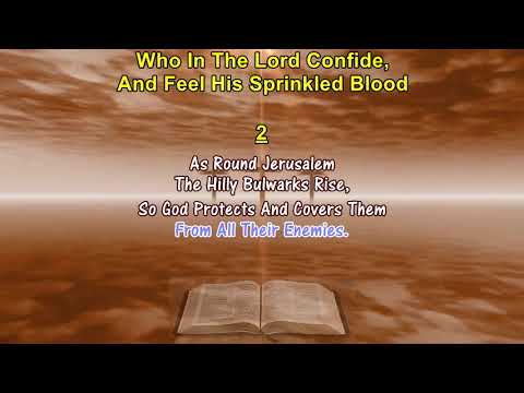 Thumbnail for Who In The Lord Confide video