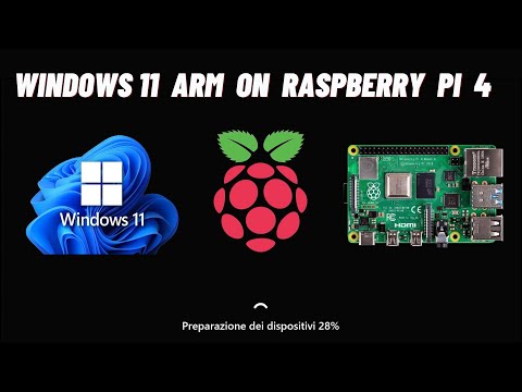 Windows 11 ARM on Raspberry Pi 4