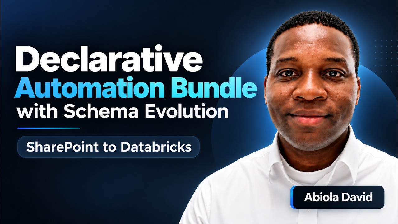 Declarative Automation Bundle with Schema Evolution (SharePoint to Databricks)