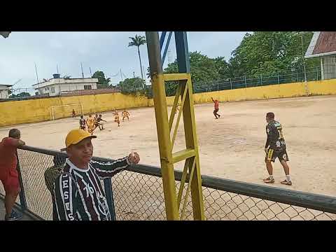 Japiim Master  0 X 0 Time de Amarelo, na Arena Poly,  jogo pegado, com boas jogadas.