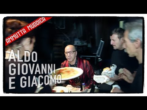 Break #1 | Aldo Giovanni and Giacomo - Backstage at Ammutta Muddica