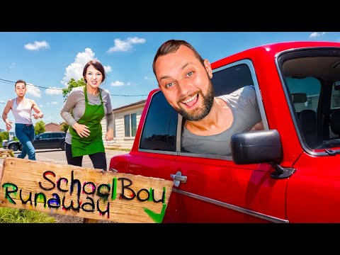 Otec ma BIL REMEŇOM tak som mu UKRADOL AUTO v Schoolboy Runaway v Minecraft