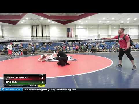 145 Lbs Cons. Round 2 - Landon Lintermoot, OH Vs Ryan Rink, IL 5568