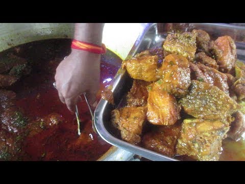 Preparing Fish Curry for 50 People in Indian Village | Full Fish Curry Making | Street Food India