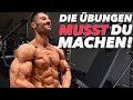 Die BESTEN Muskelaufbau Übungen die Du machen musst!