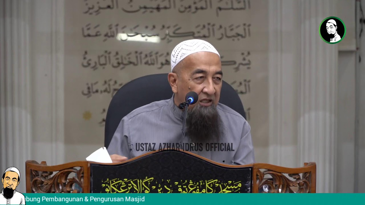 🔴LiveUAI 08/07/2026 Kuliah Maghrib Jemputan - Ustaz Azhar Idrus
