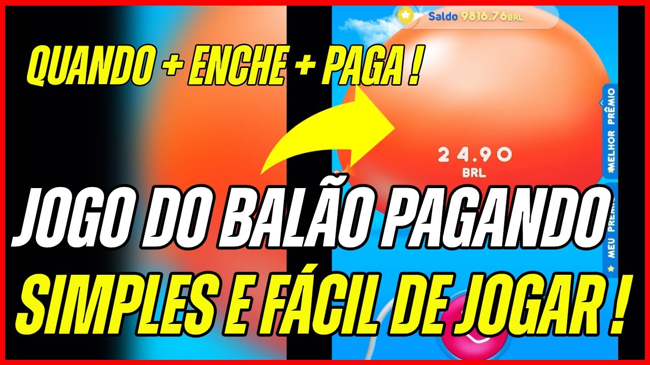 BALOON SLOT: O JOGO DO BALÃO QUE ALÉM DE DIVERTIDO TE FAZ GANHAR MUITO DINHEIRO