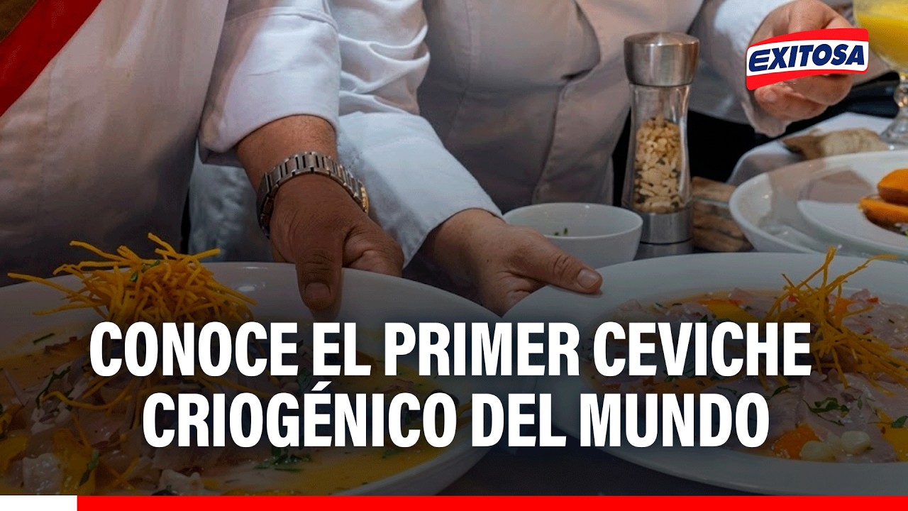 🔴🔵 Cevichería Piscis presenta el primer ceviche criogénico del mundo