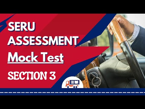 Section 3 - Mock test for Transport for London (TfL's) SERU test
