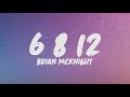 Brian Mcknight - 6 8 12 (Lyrics)