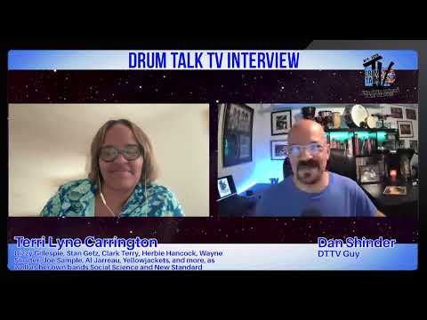 Terri Lyne Carrington Interview on Drum Talk TV!