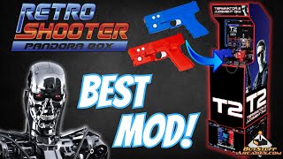 Arcade1UP Terminator 2 Retro Shooter Integration Mod!  Add More Light Gun Games!