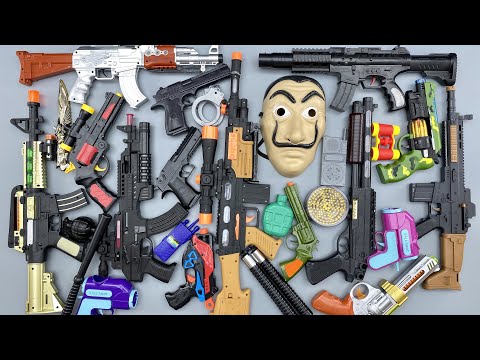 Automatic Machine Guns - Sound and Moving Sniper Rifles - Toy Mask and Toy Weapons