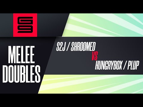 S2J / Shroomed vs Hungrybox / Plup - Melee Doubles Winners Semi-Final  - Genesis 9