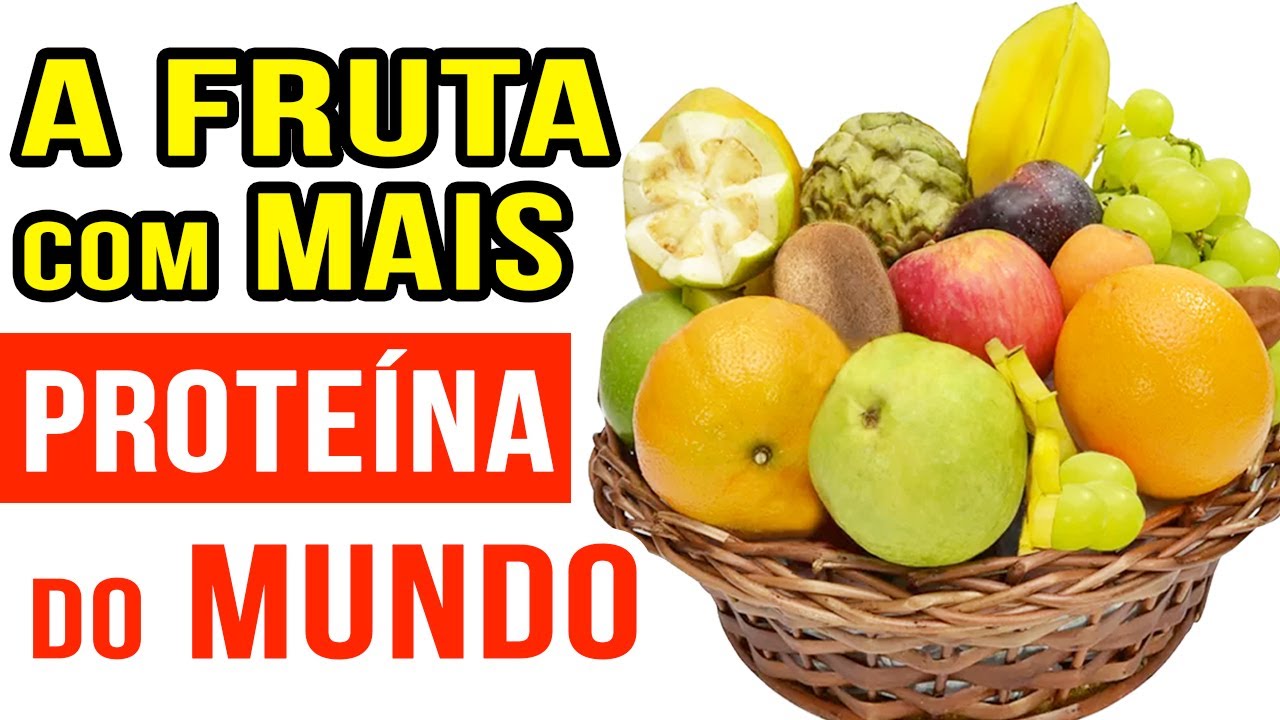 A Fruta com MAIS PROTEÍNA DE TODAS! E mais 2 ótimas opções...