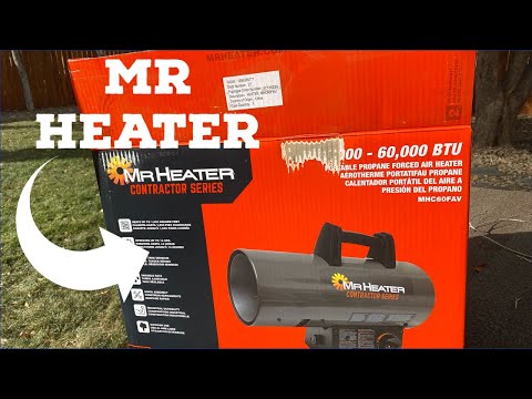 Mr. Heater start up and operation-Garage heater for small space Garage Heater Propane Heater