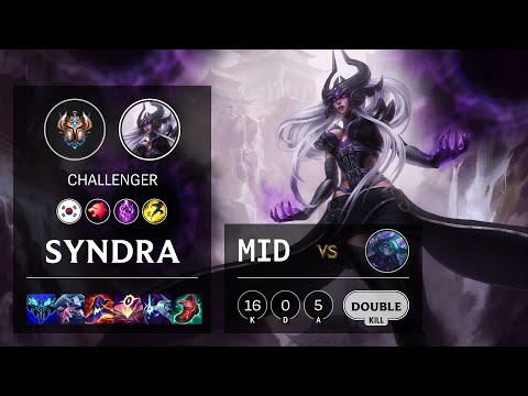 Syndra Mid vs Vex - KR Challenger Patch 11.23