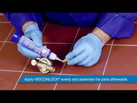 Анаэробный клей WEICONLOCK AN 306-20 фиксатор цилиндрических узлов видео
