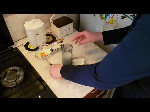 Fánk 1/3 - Élesztő felfuttatása