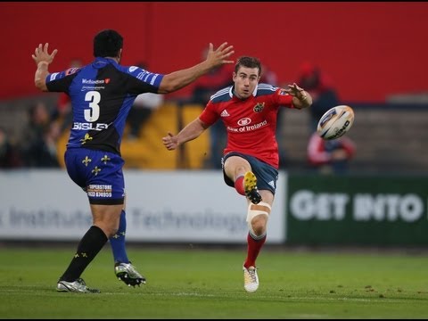 JJ Hanrahan 1st Penalty Munster v Newport Gwent Dragons 28th Sept 2013