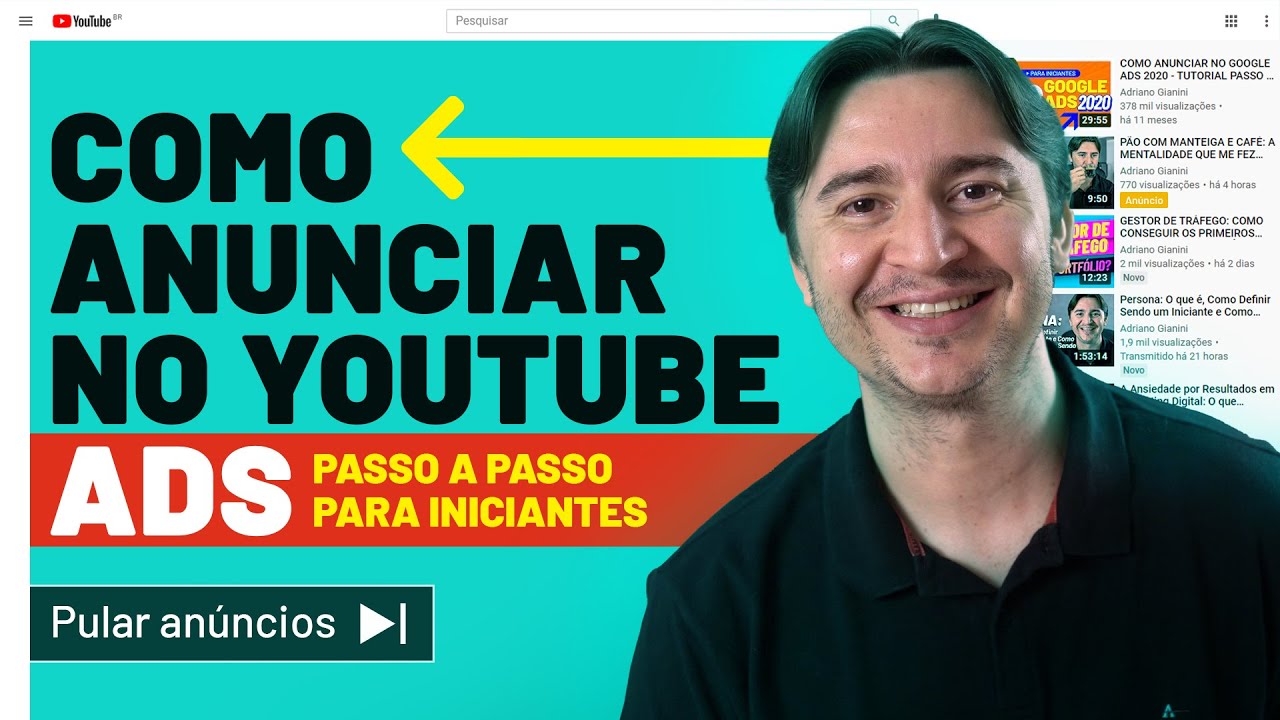 COMO ANUNCIAR NO YOUTUBE - CRIANDO UMA CAMPANHA DO ZERO NO YOUTUBE ADS (TUTORIAL PARA INICIANTES)