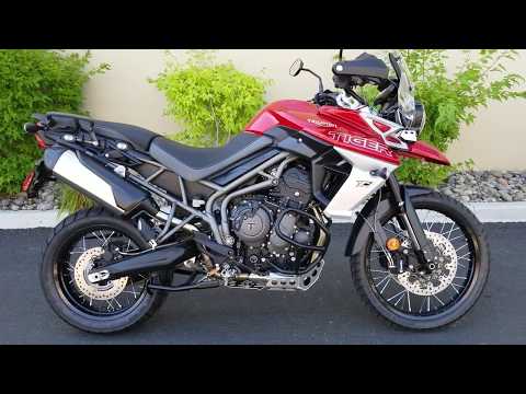 2018 Triumph Tiger 800 Xca - Korosi Red