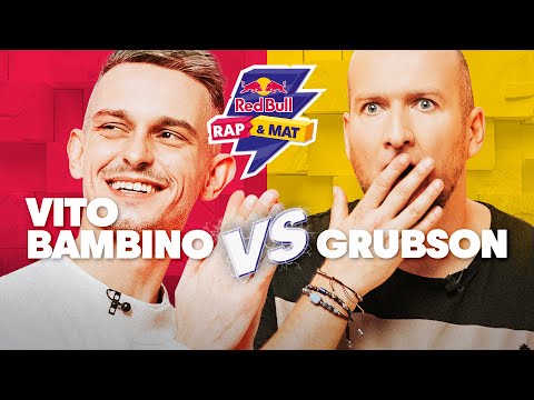 GRUBSON, BRK, JARECKI vs. VITO BAMBINO, MOO LATTE, AMAR - pojedynek RED BULL RAP & MAT!